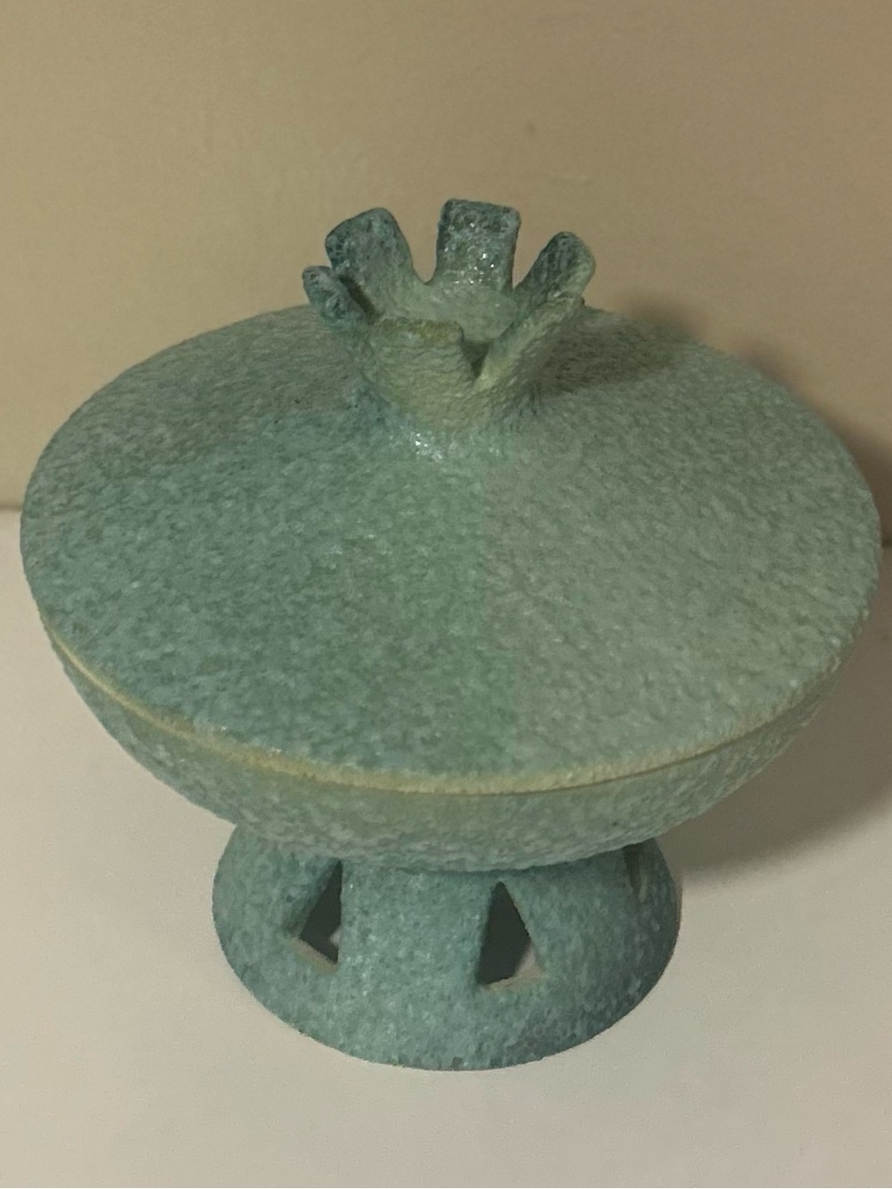 Mid-century Royal Haeger Lidded Compote or Candy Dish